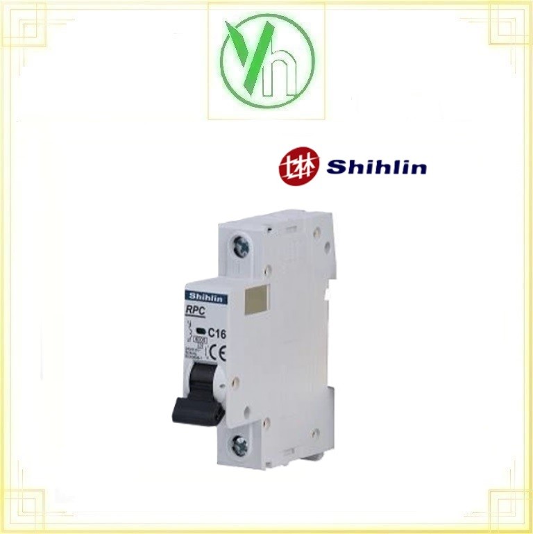 MCB RPC 1P 6A 6kA Shihlin SHIHLIN ELECTRIC RPC 1P 6A 6kA