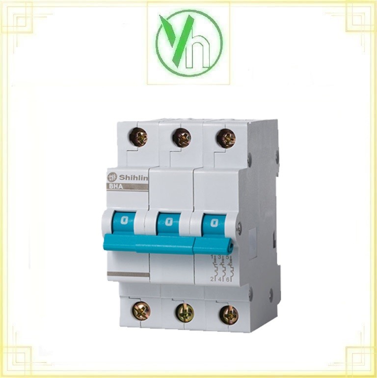 Aptomat MCB BHA-B4 3P 6A 10kA SHIHLIN SHIHLIN ELECTRIC BHA-B4 3P 6A 10kA