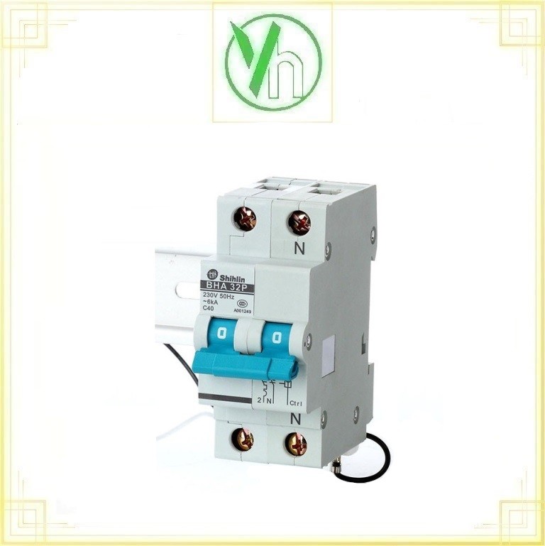 Aptomat MCB BHA-B4 2P 6A 10kA SHIHLIN SHIHLIN ELECTRIC BHA-B4 2P 6A 10kA