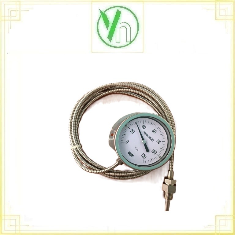 Bộ đồng hồ nhiệt có dây dẫn nhiệt dài 3m, dải đo từ 0-120 ℃ CHINA WTQ -280