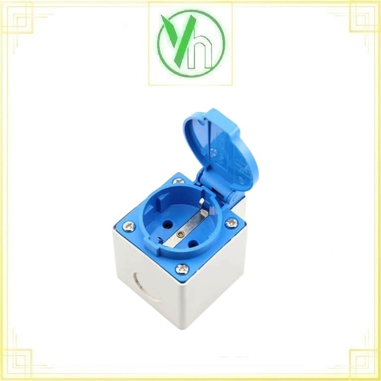 Ổ cắm 2 chân cho máy phát điện MD112 3P 16A Việt Nam MD112