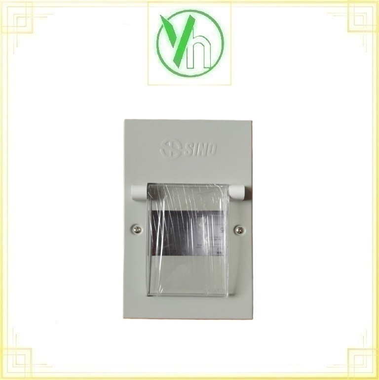 Tủ điện vỏ kim loại có nắp bảo hộ PC EM4PL Sino Sino - Vanlock EM4PL