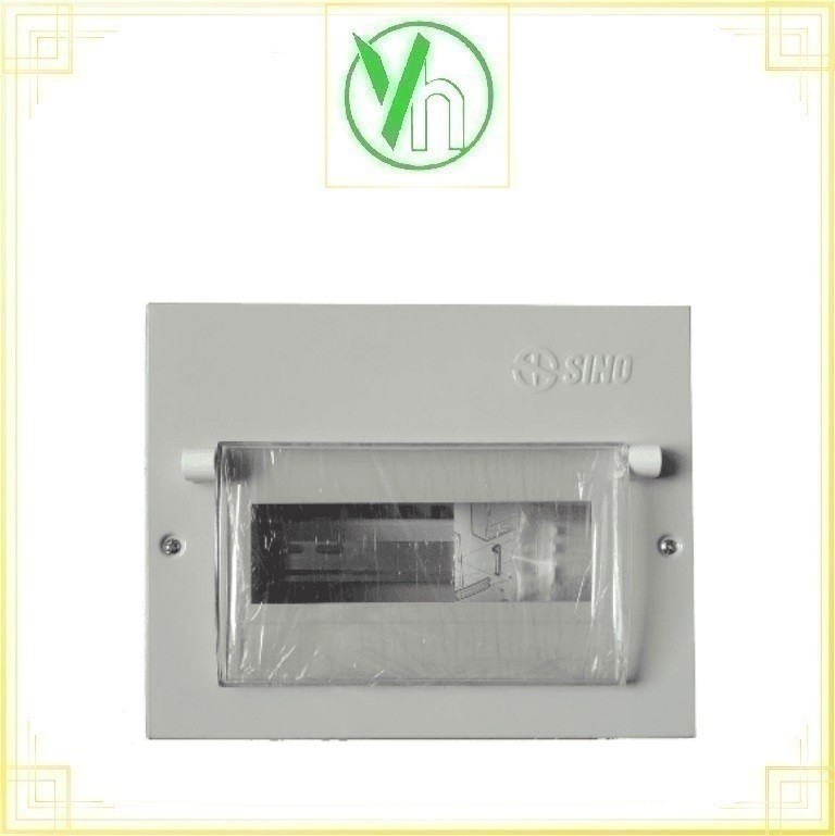 Tủ điện vỏ kim loại có nắp bảo hộ PC Sino - Vanlock EM13PS