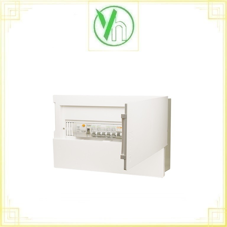 Tủ điện nắp che màu trắng E4MS 14/18T Sino - Vanlock E4MS 14/18T
