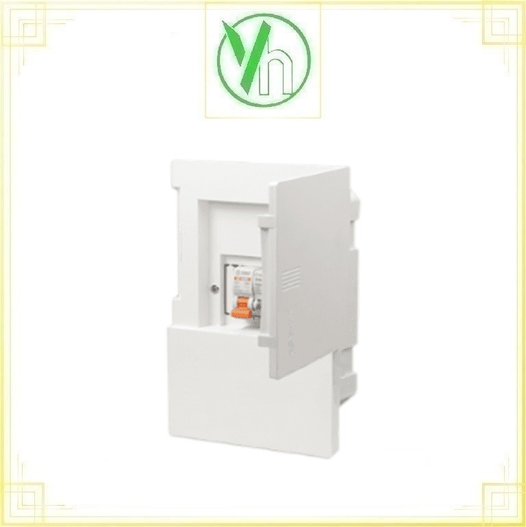 Tủ điện nắp che màu trắng E4MS Sino 2/4T Sino - Vanlock E4MS 2/4T