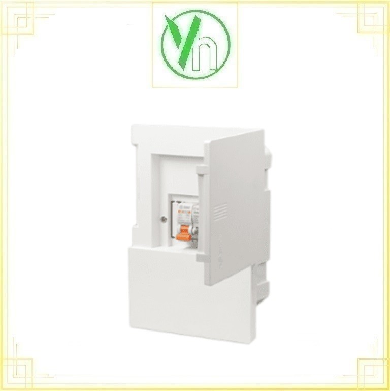 Tủ điện nắp che màu trắng E4M 3/6TA Sino Sino - Vanlock E4M 3/6TA