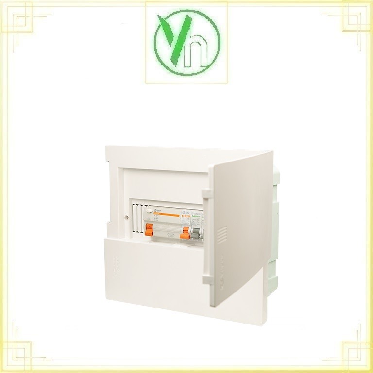 Tủ điện nắp che màu trắng E4M 8/12T Sino Sino - Vanlock E4M 8/12T