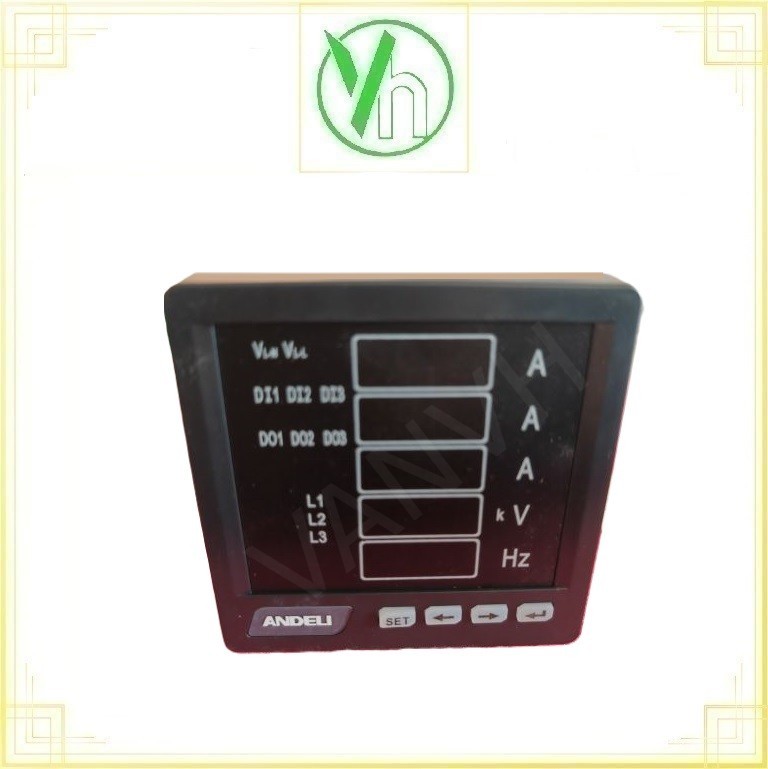 Đồng hồ đa chức năng - LCD 3 pha AM96N5 - 3A/V/F ANDELI AM96N5 - 3A/V/F