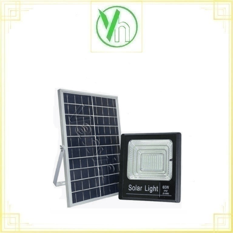 Đèn pha năng lượng mặt trời báo Pin 60W CHINA .