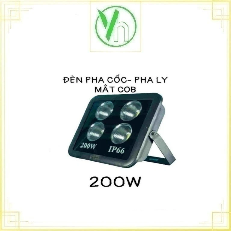 Đèn pha cốc ly nguồn DONE 200W cao cấp Maxlight .