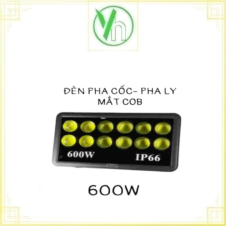 Đèn pha cốc ly nguồn thường 600W Maxlight .