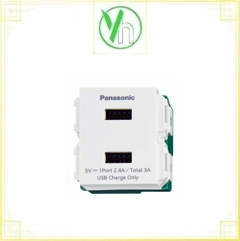 Ổ cắm USB 2 cổng WEF11821W Panasonic Panasonic WEF11821W