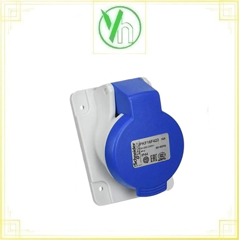 Ổ CẮM CÔNG NGHIỆP NGHIÊNG 2P E 16A, IP44 ZYY-413K CHINA ZYY-413K