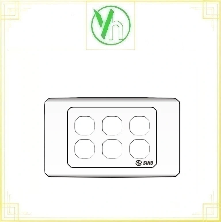 Mắt ổ 6 lỗ S96/X Sino - Vanlock S96/X