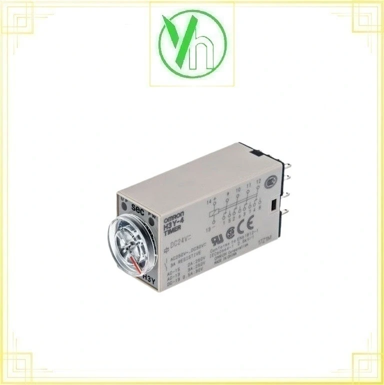 Rơ le thời gian thông dụng rẻ H3Y-2-C 220VAC OMRON H3Y-2-C 220VAC