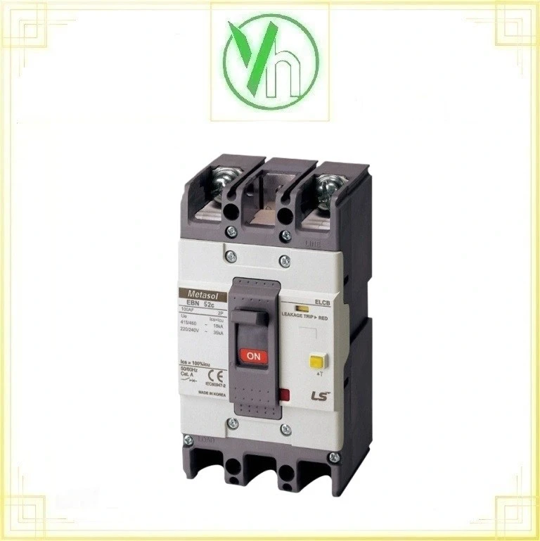 Aptomat chống dò 2P 60A 35kA 30mmA EBN102C60A LS ELECTRIC EBN102C60A