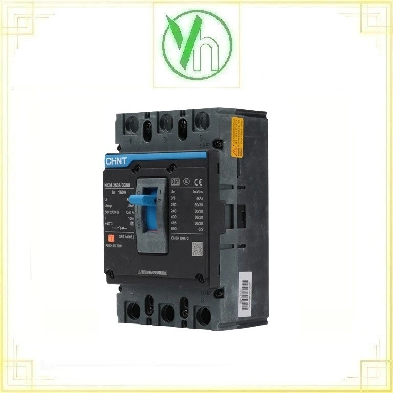 Aptomat MCCB 3P 25A 25KA NXM1-125S/3300 CHINT CHINT NXM1-125S/3300