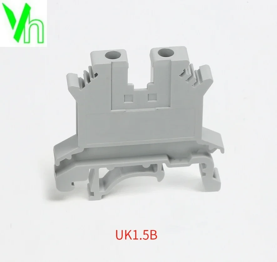 Cầu đấu đơn UK1.5N cho dây từ 0.14 đến 1.5 mm² CHINA UK1.5N