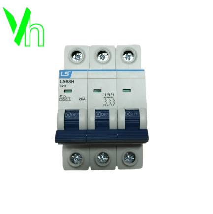 Aptomat MCB LA63H 3P 20A 10kA LS LS ELECTRIC LA63H 3P 20A