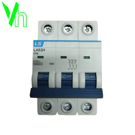 Aptomat MCB LA63H 3P 16A 10kA LS LS ELECTRIC BKN-b3P16A