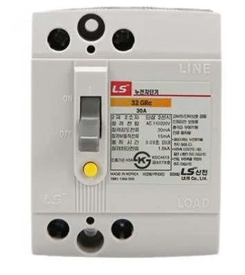 Aptomat chống dòng dò 2P 30A ELCB 32GRc 2.5kA LS ELECTRIC 32GRc 30A