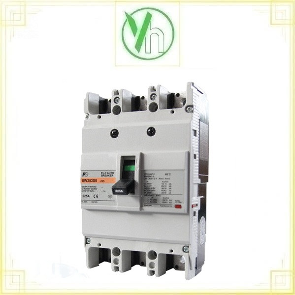 Aptomat MCCB BW253E0 3P 175A 18kA Fuji Fuji Electric BW253E0 3P 175A 18kA