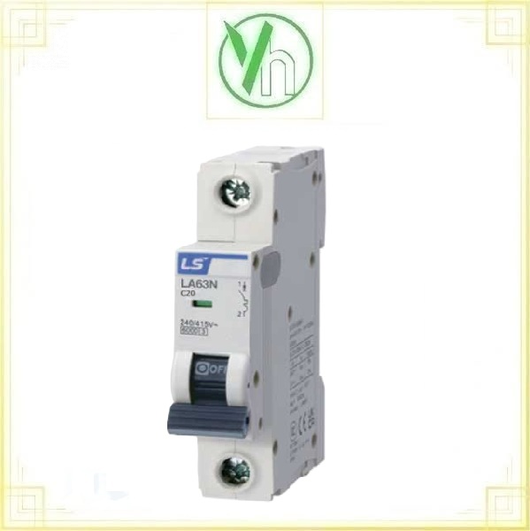 Aptomat MCB LA63N 1P 20A 6kA LS LS ELECTRIC LA63N 1P 20A