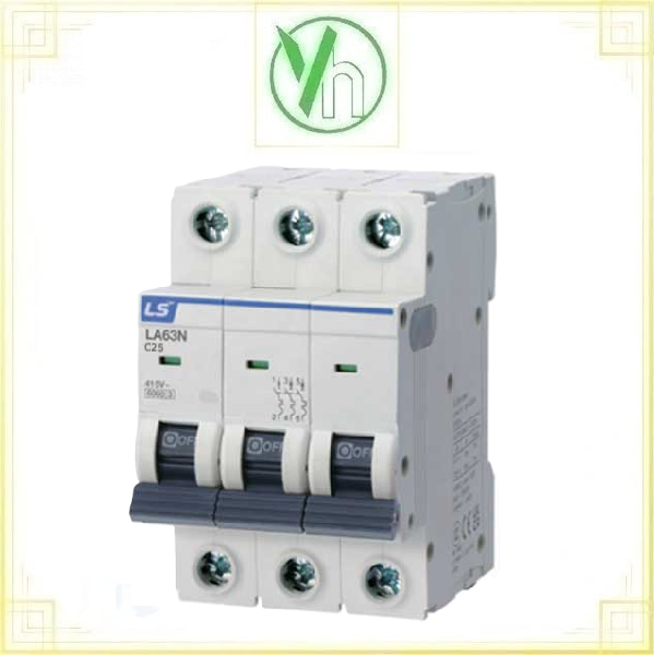 Aptomat MCB LA63N 3P 25A 6kA LS LS ELECTRIC LA63N 3P 25A