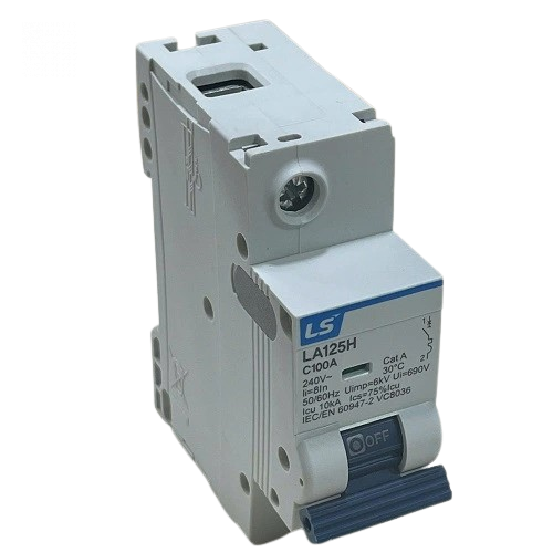 Aptomat LS MCB LA125H 1P 100A 10kA LS LS ELECTRIC LA125H 1P 100A