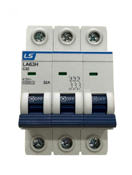 Aptomat MCB LA63H 3P 32A 10kA LS LS ELECTRIC LA63H 3P 32A
