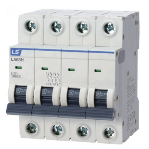 Aptomat MCB LA63H 16A 4P 10kA LS LS ELECTRIC LA63H4P16A