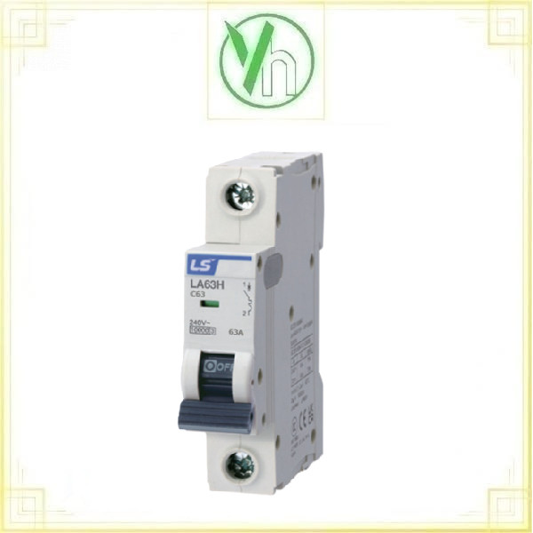 Aptomat MCB LA63H 1P 63A 10kA LS LS ELECTRIC LA63H 1P 63A