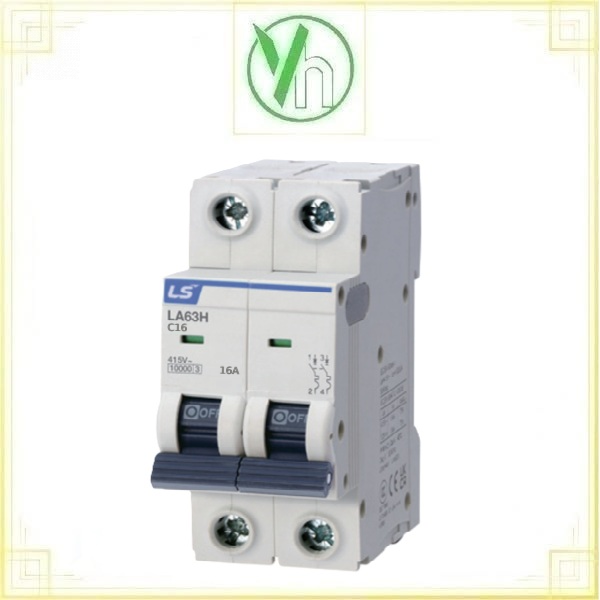 Aptomat MCB LA63H 2P 16A 10kA LS LS ELECTRIC LA63H 2P 16A