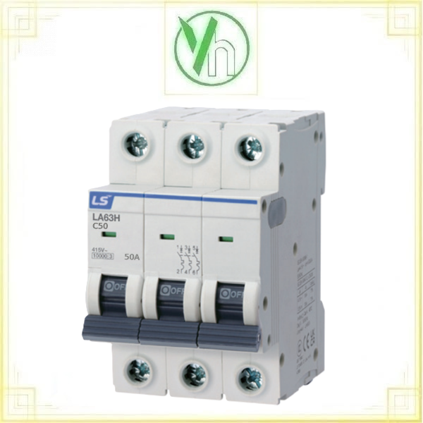 Aptomat MCB 3P 50A 10kA LA63H 3P 50A LS LS ELECTRIC LA63H 3P 50A