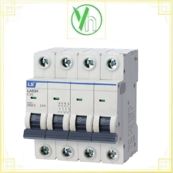 Aptomat MCB LA63H 16A 4P 10kA LS LS ELECTRIC LA63H4P16A
