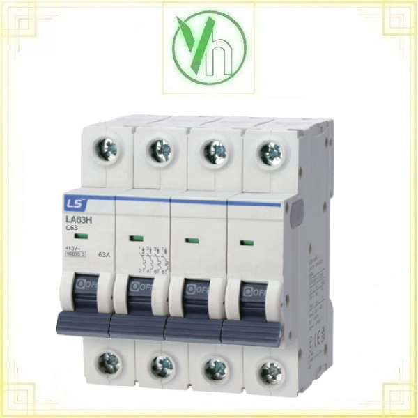 Aptomat MCB LA63H 4P 63A 10kA LS LS ELECTRIC LA63H 4P 63A