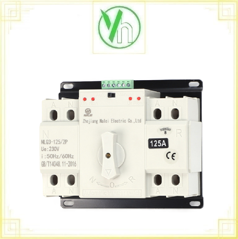 Bộ chuyển nguồn tự động NLQ3 2P 125A CHINA NLQ3 2P 125A