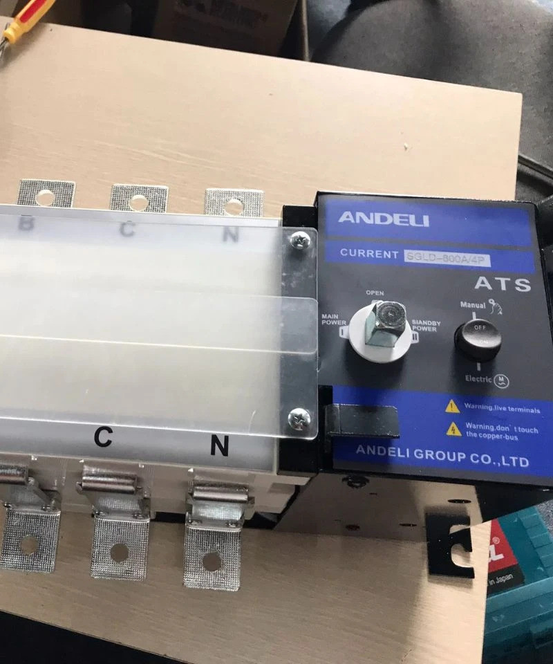 Bộ ATS-4P-600A  SGLD-600/4- 600A ANDELI ANDELI SGLD-600/4- 600A