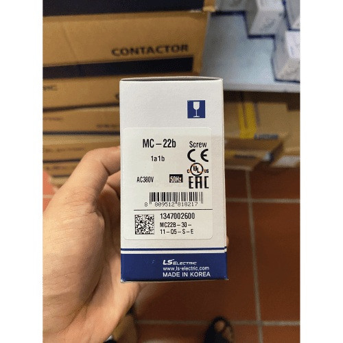 Contactor 3P 22A 1a1b 380V AC LS ELECTRIC MC22A3P380V