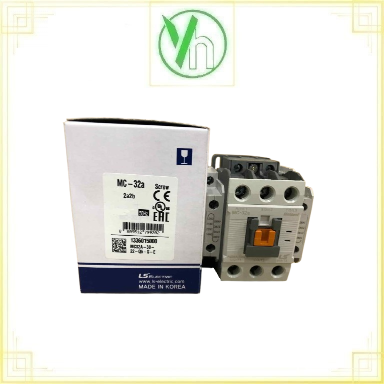 Khởi động từ 3P MC32A220V 32A 1a1b 220V AC LS LS ELECTRIC MC32A3P220V
