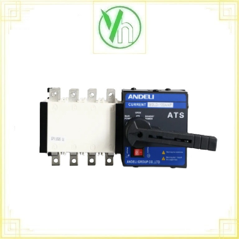 Bộ ATS-4P-100A  SGLD-100/4- 100A ANDELI ANDELI SGLD-100/4- 100A