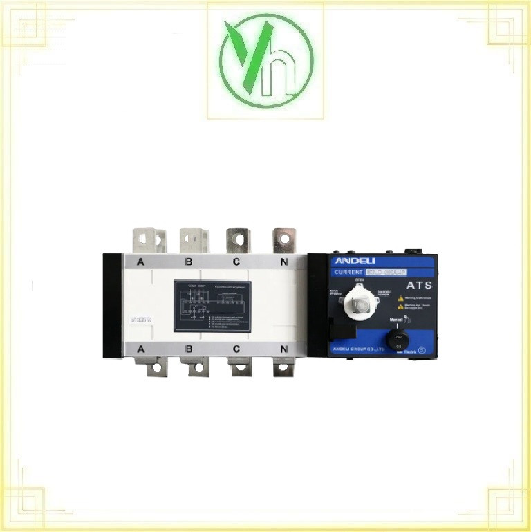 Bộ ATS-4P-200A  SGLD-200/4- 200A ANDELI ANDELI SGLD-200/4- 200A