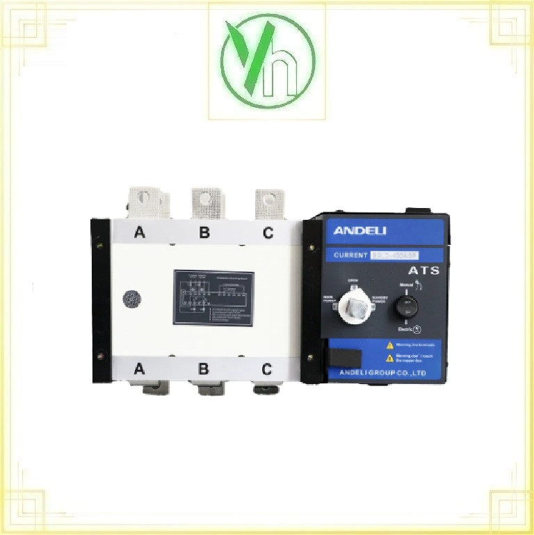 Bộ ATS-3P-400A SGLD-400/3-400A ANDELI ANDELI SGLD-400/3-400A