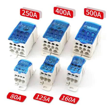 Cầu chia dây điện 1 pha UKK 80A CHINA UKK 80A