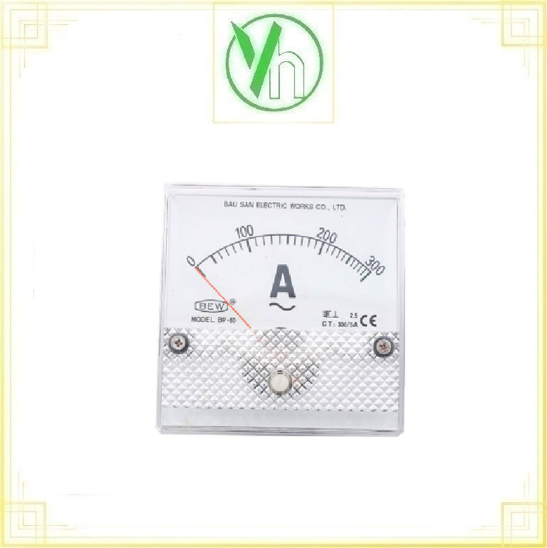 Đồng hồ Ample 300/5A BEW BEW BP80 300/5A