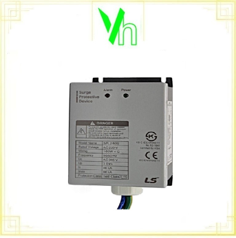 Bộ chống sét lan truyền LS SPT2-80S 440VAC-3.0KV-80KA 3W+G LS ELECTRIC SPT2-80S 440VAC