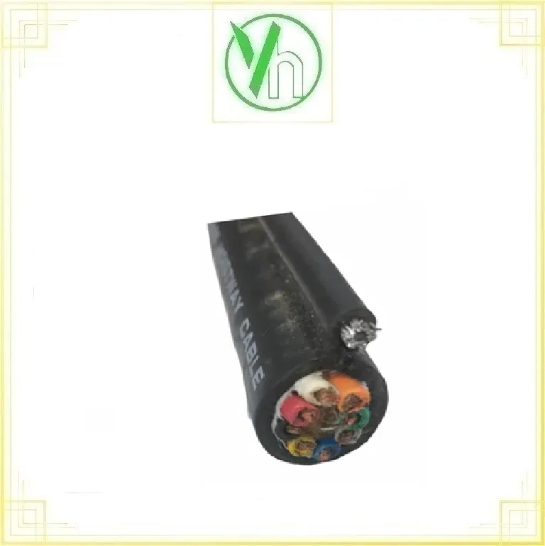 Cáp điều khiển + Sợi thép chịu lực RVVJ 4Cx1.25mm2 Imatek RVVJ 4Cx1.25mm2