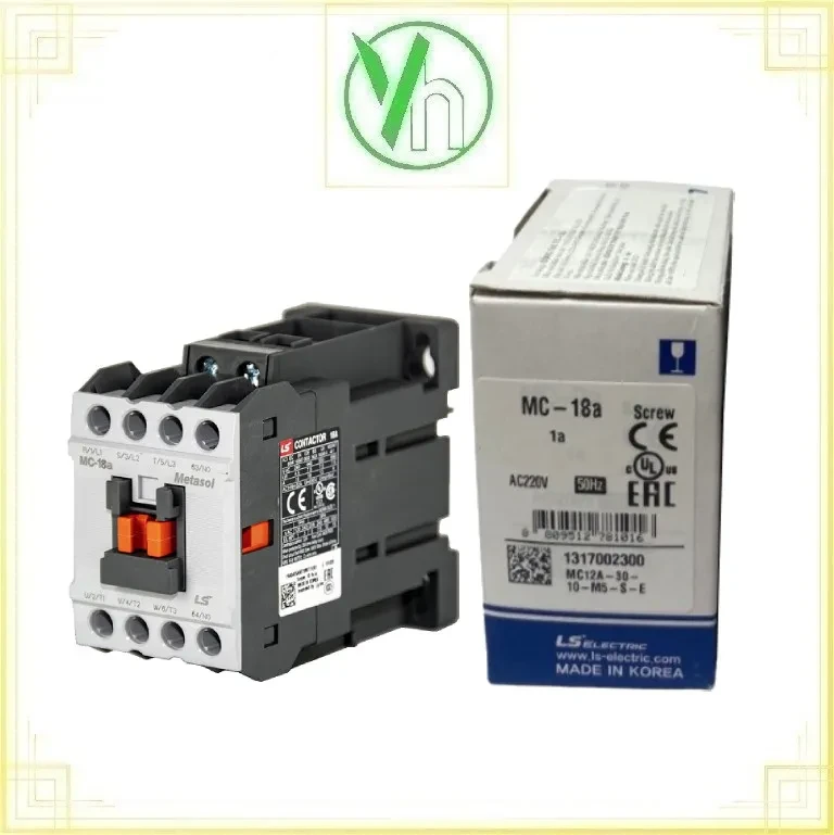 Contactor 4P MC-18A 18A  220V AC LS LS ELECTRIC MC-18A 4P