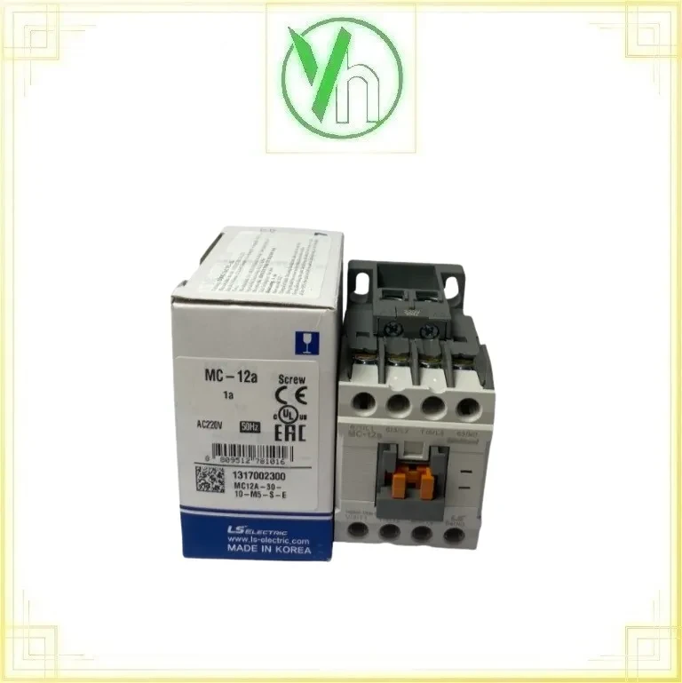 Contactor 4P MC-12A 12A  220V AC LS LS ELECTRIC MC-12A 12A 4P