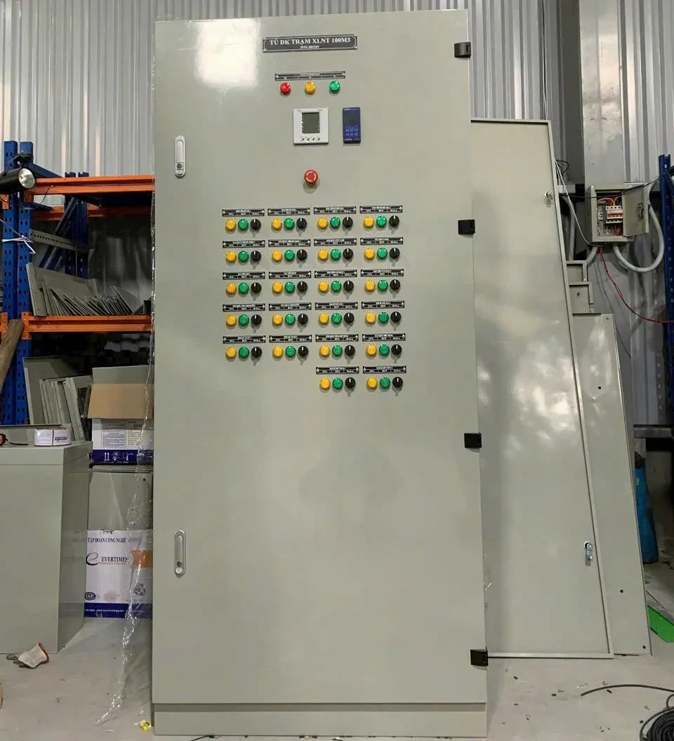 Tủ điện xử lý nước thải 100m3 VH 100m3